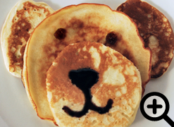 Bear-y Cute Pancakes